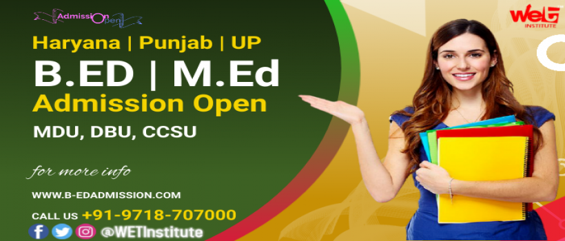 MDU B.Ed Admission 2022-2024